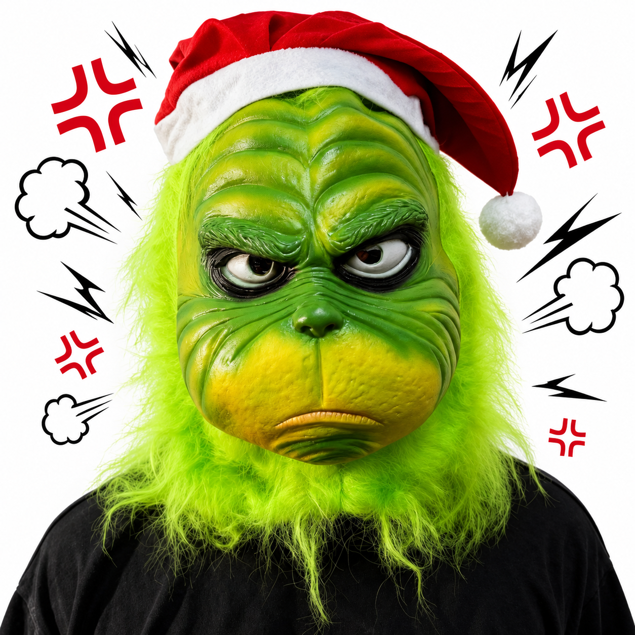 Jolly Mask™ Grumpy style